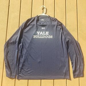 Under Armour Yale Bulldogs Longsleeve Active Tee Men's L